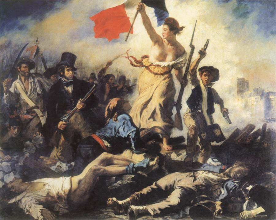 Eugene Delacroix liberty leading the people